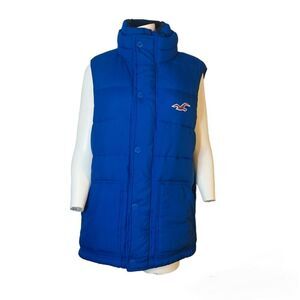 Men's  sz Large Hollister Body Warmer Puffer Vest.